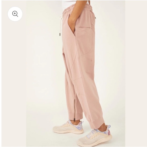 Free People Pants - Free People Movement Nothing But the Sweats Jogger Pants Size Small Pink